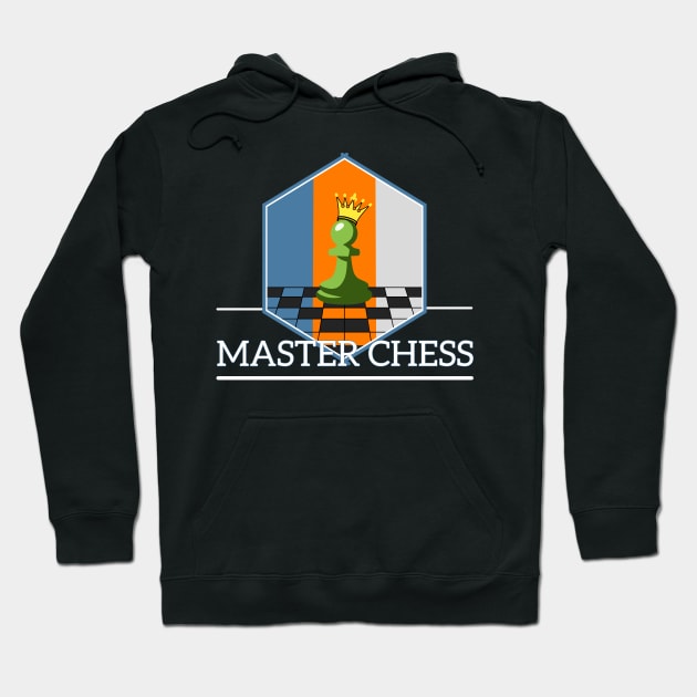 Master Chess Hoodie by Aan Design Art